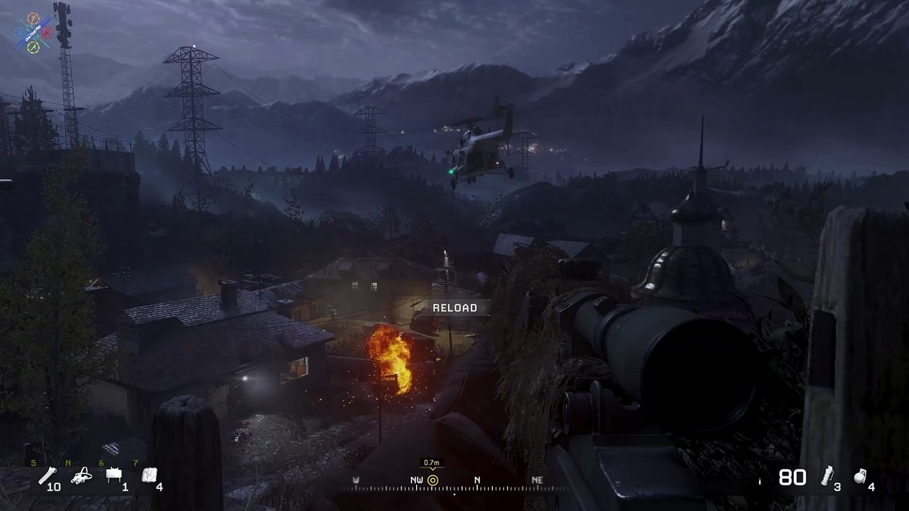 The Blackout Mission Start! Raat ka Hungama | COD Modern Warfare Remastered Mission 4 Gameplay in Hindi