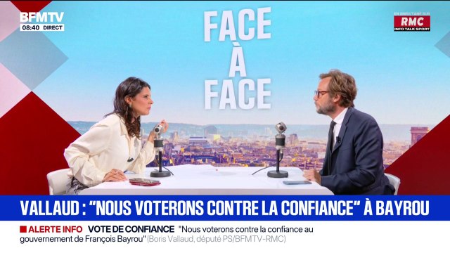 Boris Vallaud (PS): François Bayrou soigne plus sa sortie que le pays