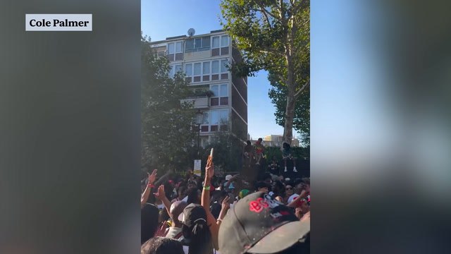 Cole Palmer goes incognito at Notting Hill Carnival
