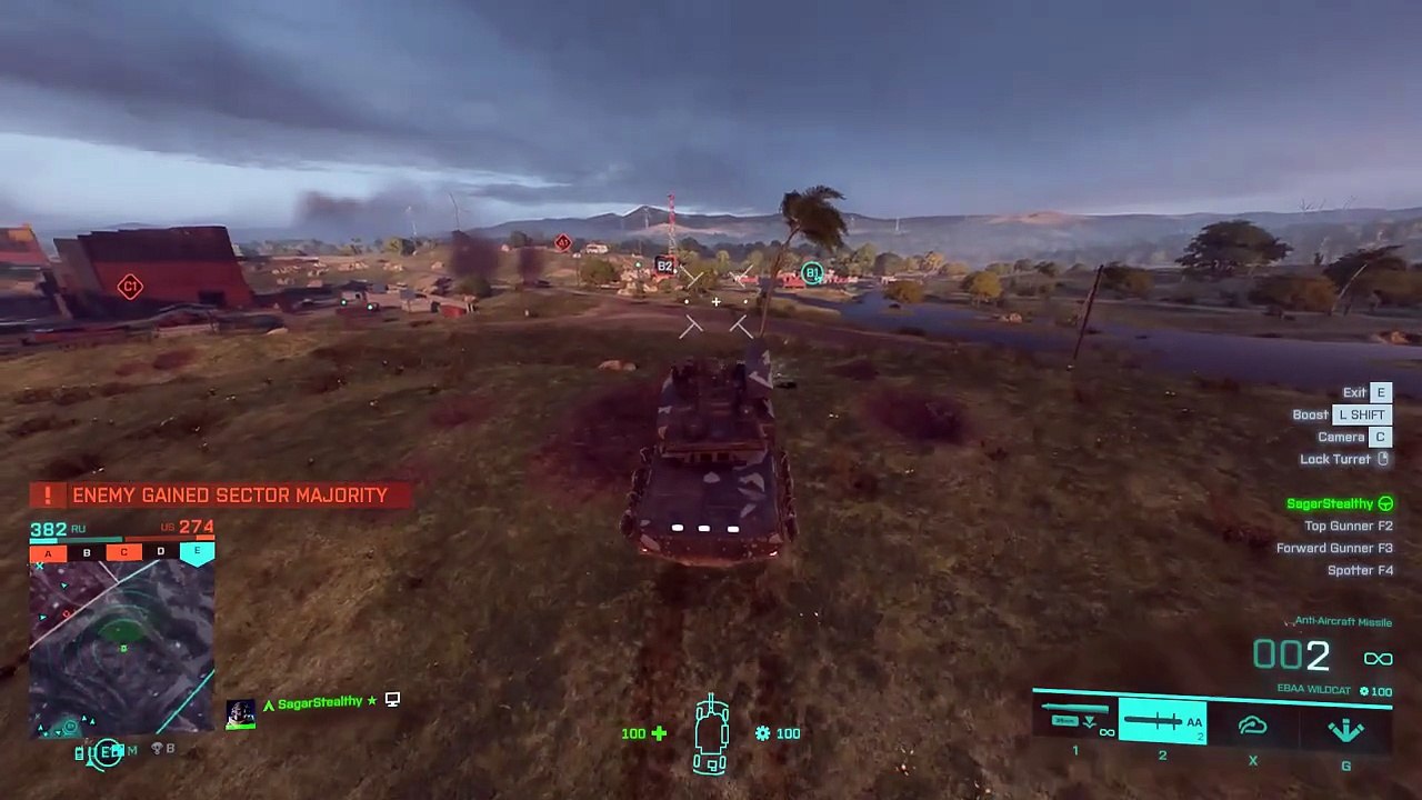 EBAA Wildcat Vs Su-57 Felon _ Battlefield 2042 #battlefield2042 #ebaawildcat #su57felon