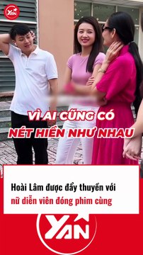 HOÀI LÂM được đưa thuyền với nữ diễn viên đóng phim cùng