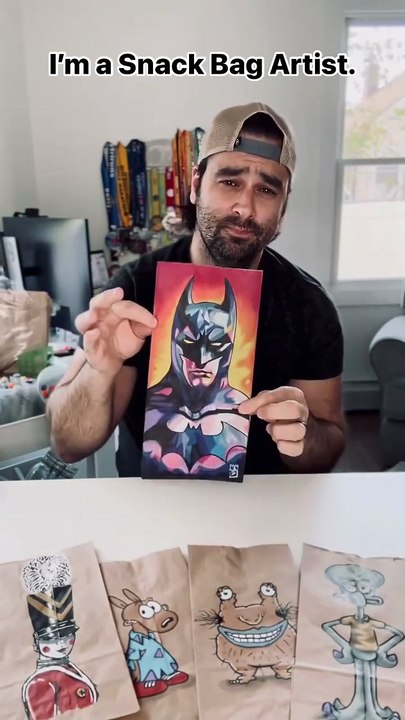 Pai surpreende filha todos os dias com desenhos em lancheira da escola