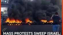 Chaos in Tel Aviv: Highways Blocked with Burning Tires as Families Accuse Netanyahu of Sacrificing Hostages!