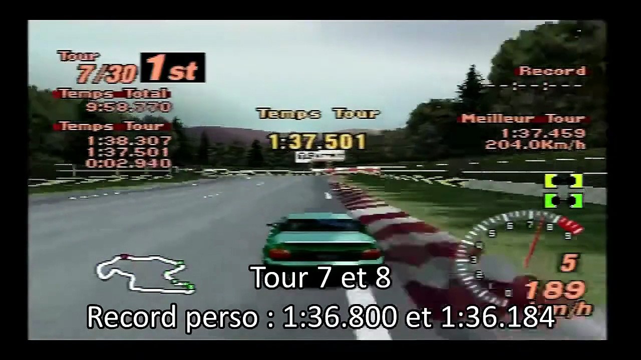 Gran Turismo 2 : 37 30 Tours Trial Mountain
