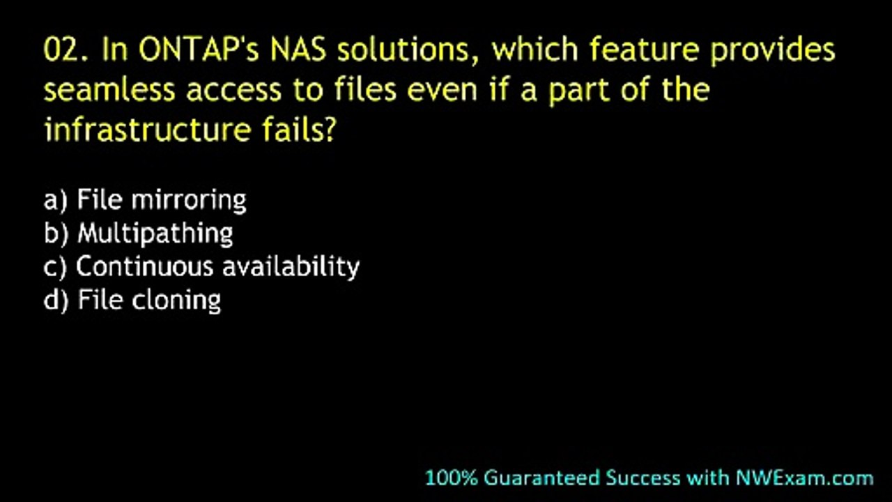 Prepare for NetApp NS0-164 Certification | Latest Practice Questions