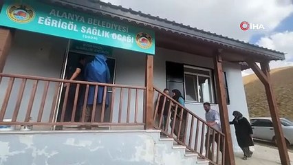 Antalya’nın 2 bin 100 metre rakımındaki sağlık ocağı 5 bin kişiye hizmet veriyor