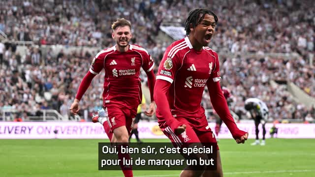 Liverpool - Slot : "Un match formidable à regarder"