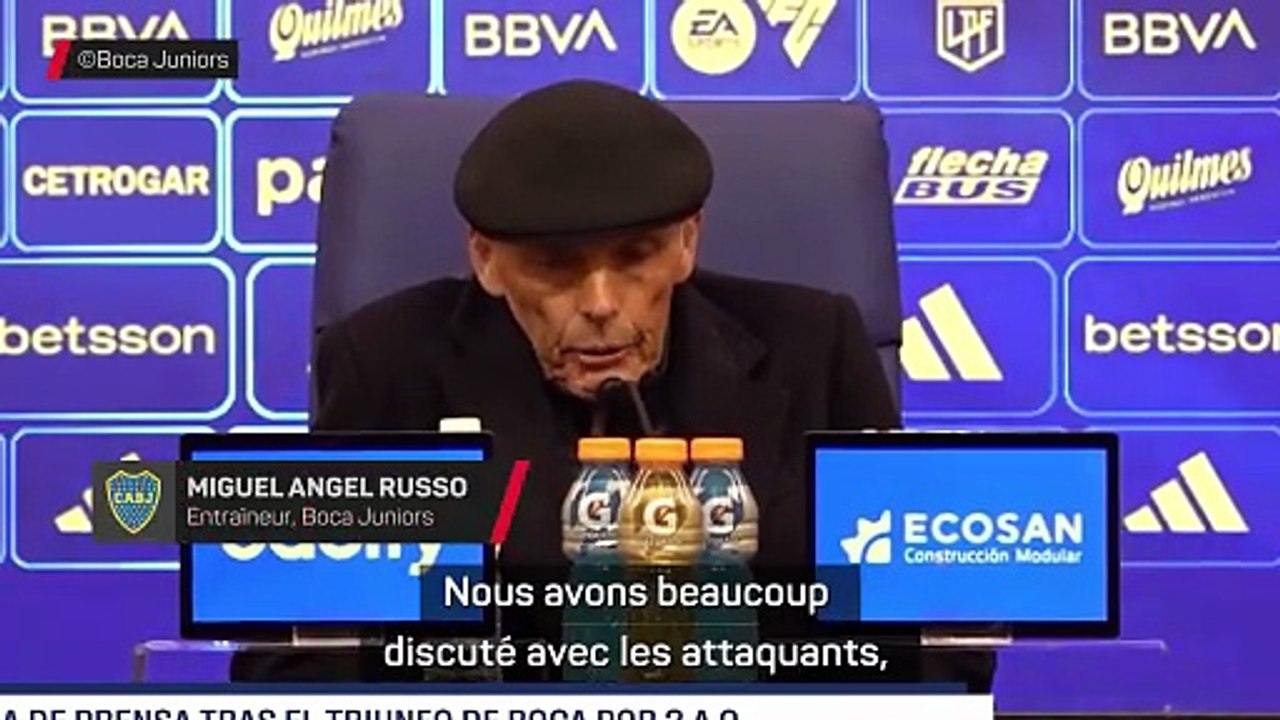 Russo : "Les critiques sur Cavani ? Ça fait partie du jeu"
