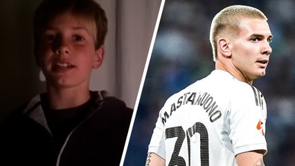 El primer vídeo de Franco Mastantuono como youtuber