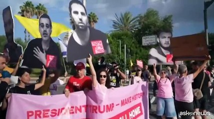 Strade bloccate in Israele, cortei per la liberazione degli ostaggi