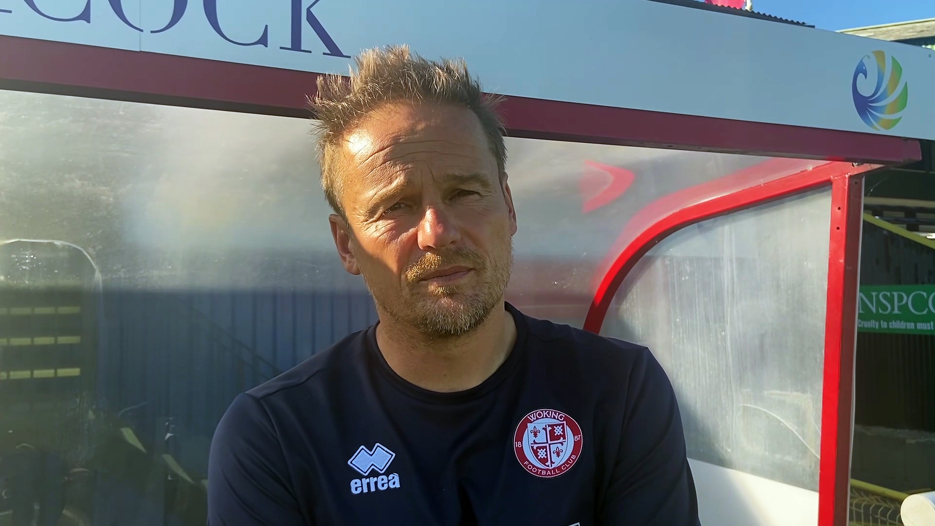 Woking manager Neal Ardley post-York City
