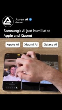 Samsung’s AI just embarrassed Apple and Xiaomi with next-level innovation. From smarter features to game-changing AI tools, Samsung is proving why it’s ahead in the smartphone war.👉 Credit: @custom_adventurist
