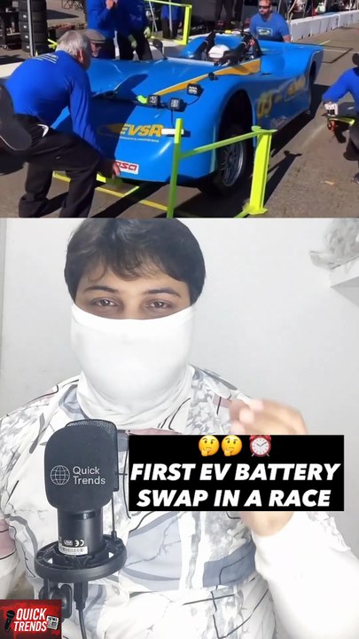 Racing Milestone: First EV Battery Swap