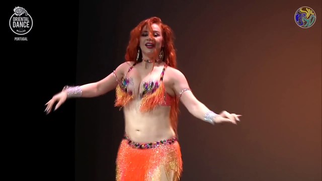 Oxana Bazaeva and Artem Uzunov belly dance drums _ Darbuka Tabla solo