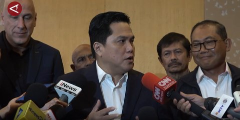 Erick Tohir sesali batalnya Indonesia lawan Kuwait pada FIFA Matchday