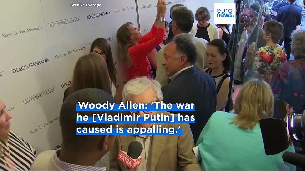 Woody Allen responds after Russian film festival appearance condemned as a ‘disgrace’