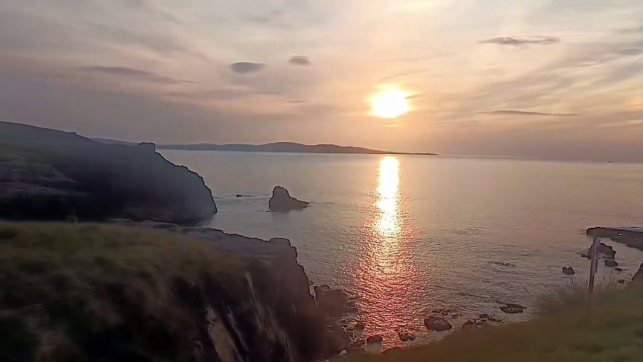 Sunset at Dunaff in Inishowen, Co.Donegal