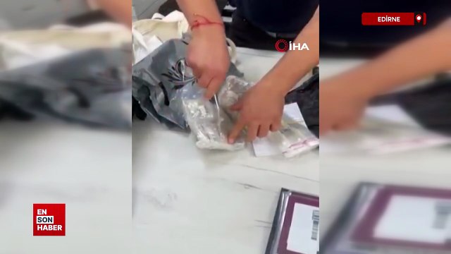 Edirne'de 16 bin Euro değerindeki altın ve gümüş eşya ele geçirildi