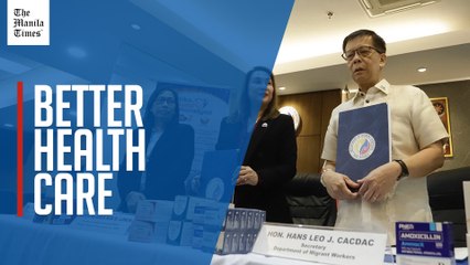 DMW, OFW Hospital, PH Pharmaceutical firm partner to ensure faster access to medicines, supplies