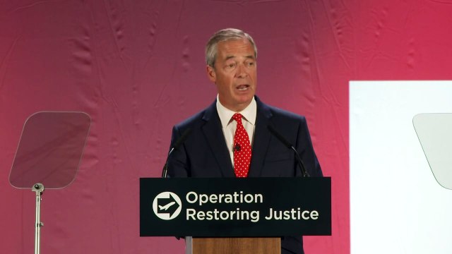 Nigel Farage lays out Reform UK’s plans to leave ECHR