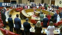 El Congreso guarda un minuto de silencio por los fallecidos en los incendios forestales