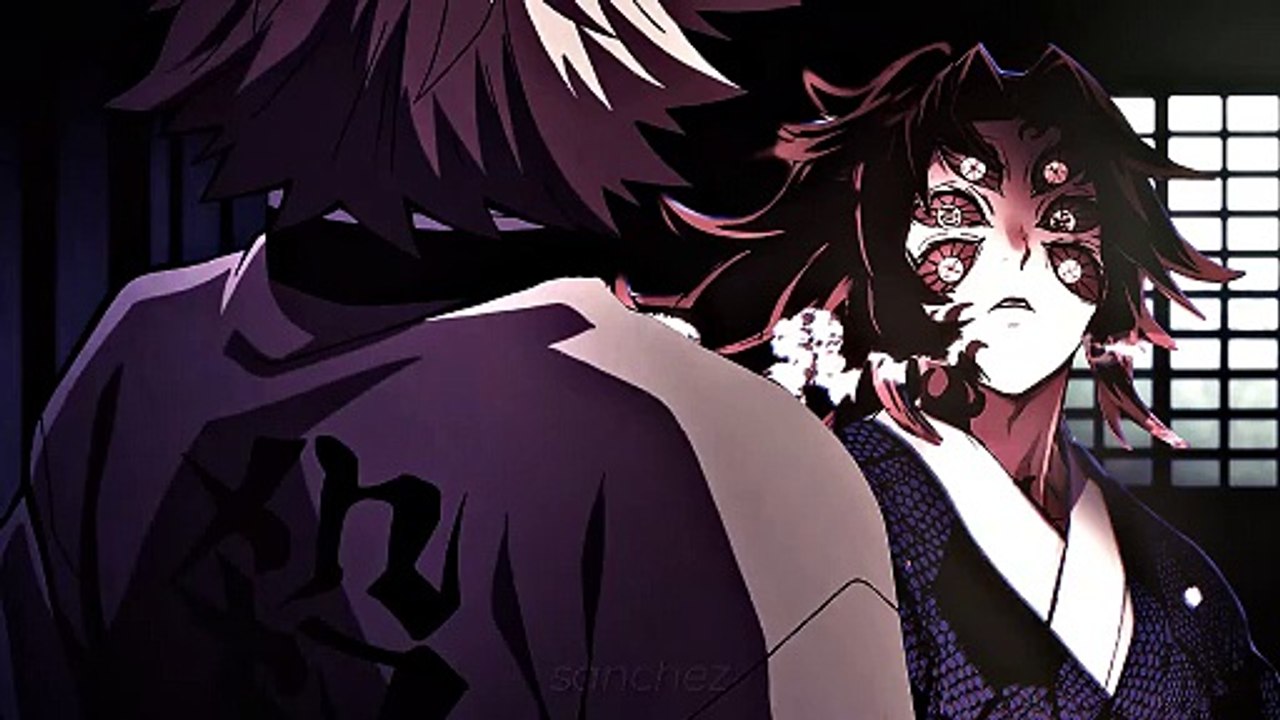 Kokushibou vs Sanemi ⧸ Kokushibou animated「AMV⧸EDIT」Demon Slayer