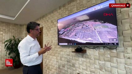 Çanakkale orman yangınında uydu görüntüleri zararları ortaya koydu