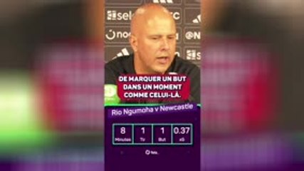 Liverpool - Slot : "Un moment spécial pour Ngumoha"