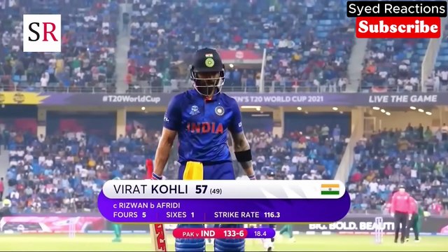 Pakistan vs India T20 World Cup 2021 Match Highlights.