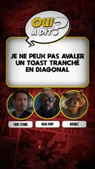 DEVINE QUI A DIT... "Je ne peux pas avaler un toast tranché en diagonal"
