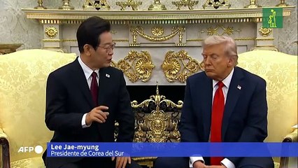 Trump acusa a Corea del Sur de “purga o revolución” al recibir al presidente surcoreano