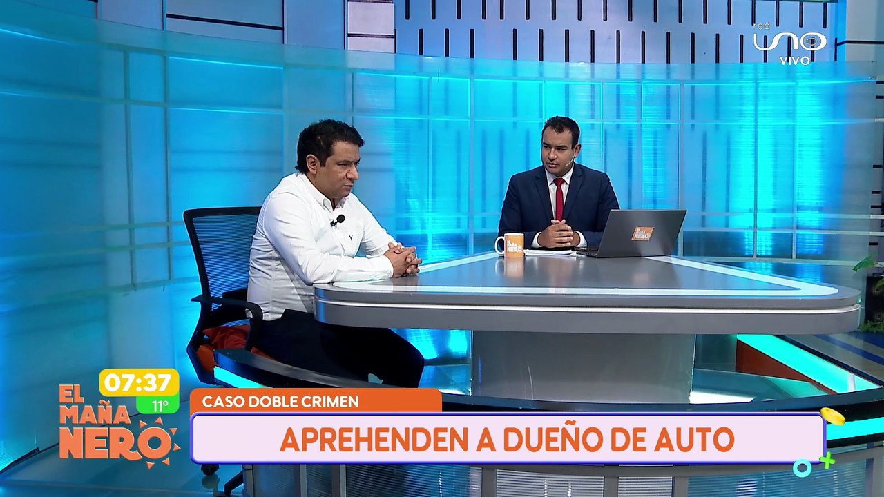 APREHENDEN A DUEÑO DE AUTO