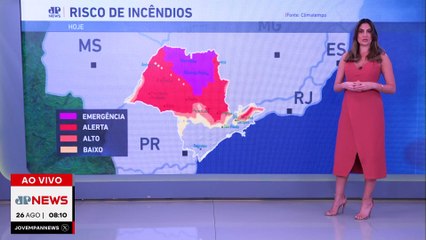 Sudeste deve ter chuva fraca nesta terça (26) | Previsão do Tempo