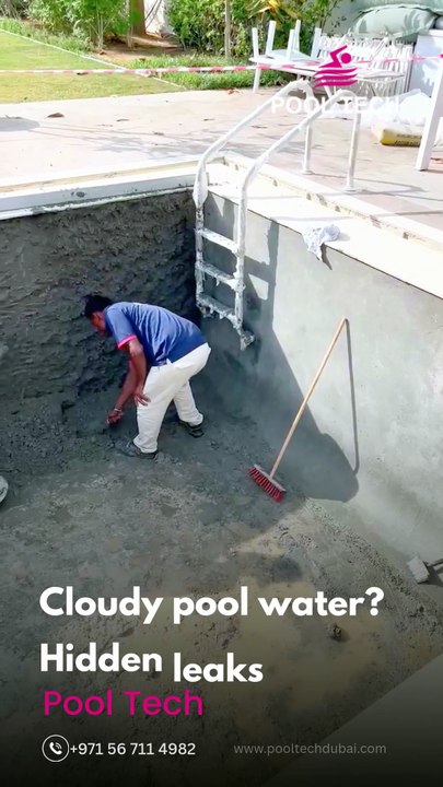 Swimming pool repair in Dubai - Pool Tech