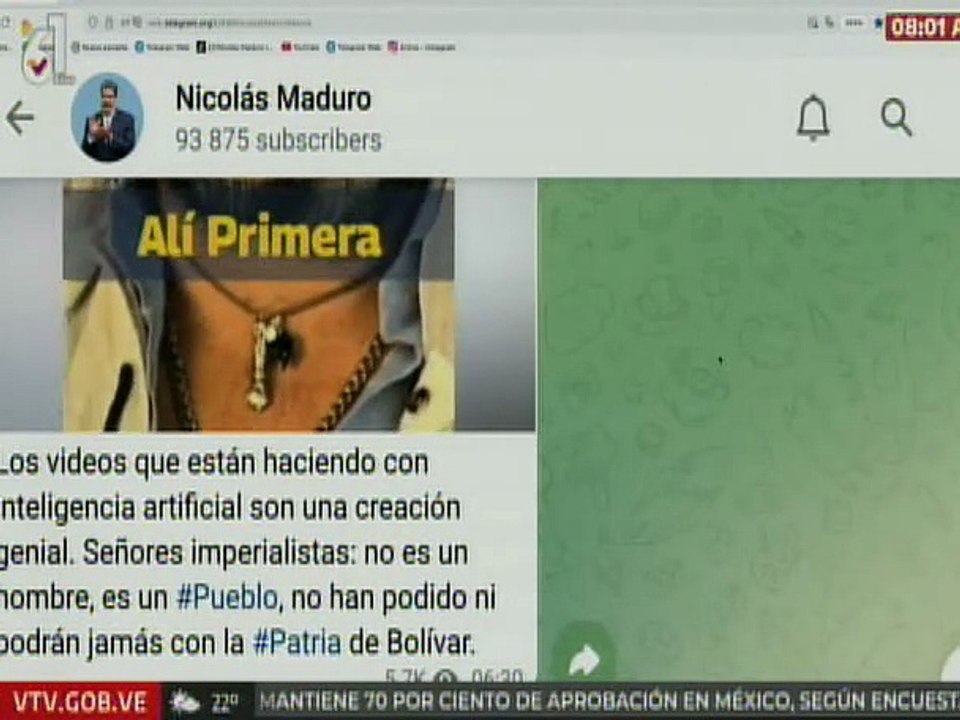 Presidente Maduro: No han podido ni podrán jamás con la Patria de Bolívar
