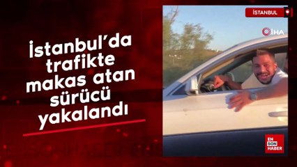 İstanbul’da trafikte makas atan sürücü yakalandı