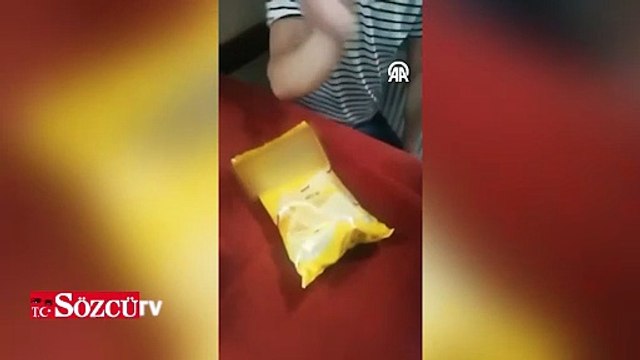 Samsun'da cips paketine gizlenmiş uyuşturucu hap ele geçirildi
