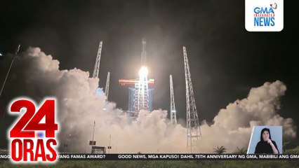 Debris ng Long March 8A Rocket ng China, posibleng mahulog sa dagat ng Pilipinas | 24 Oras