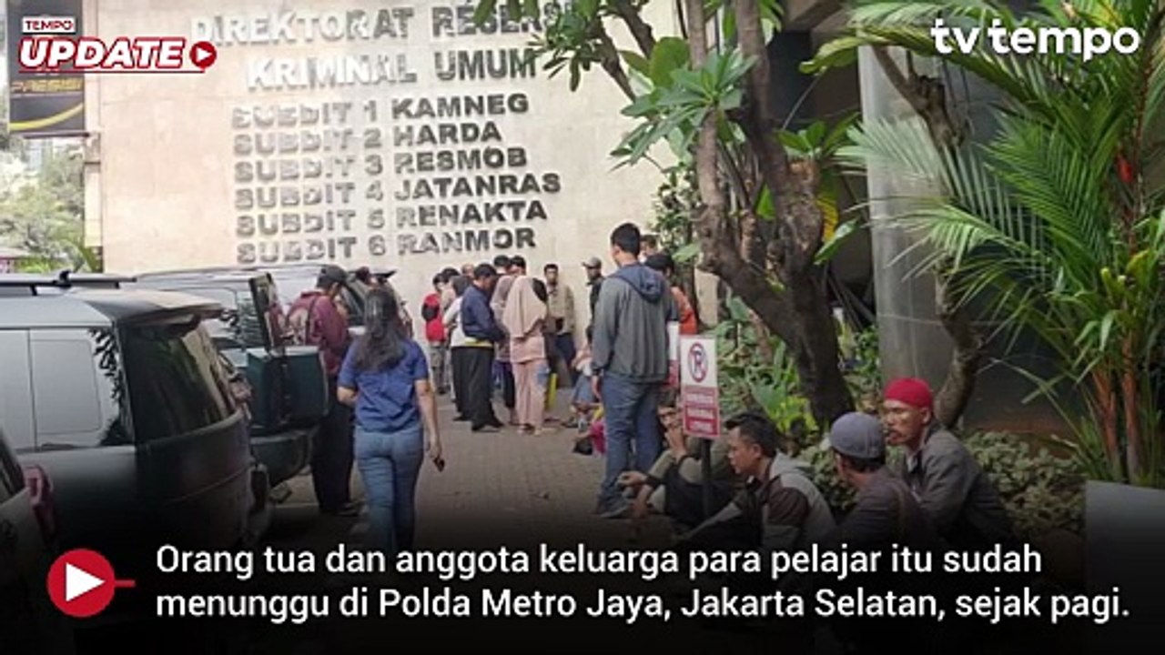 Polda Metro Jaya Lepaskan 200 Anak yang Ditangkap saat Demo di DPR
