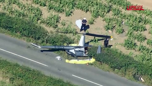 Regno Unito, cade elicottero durante lezione di volo: tre morti