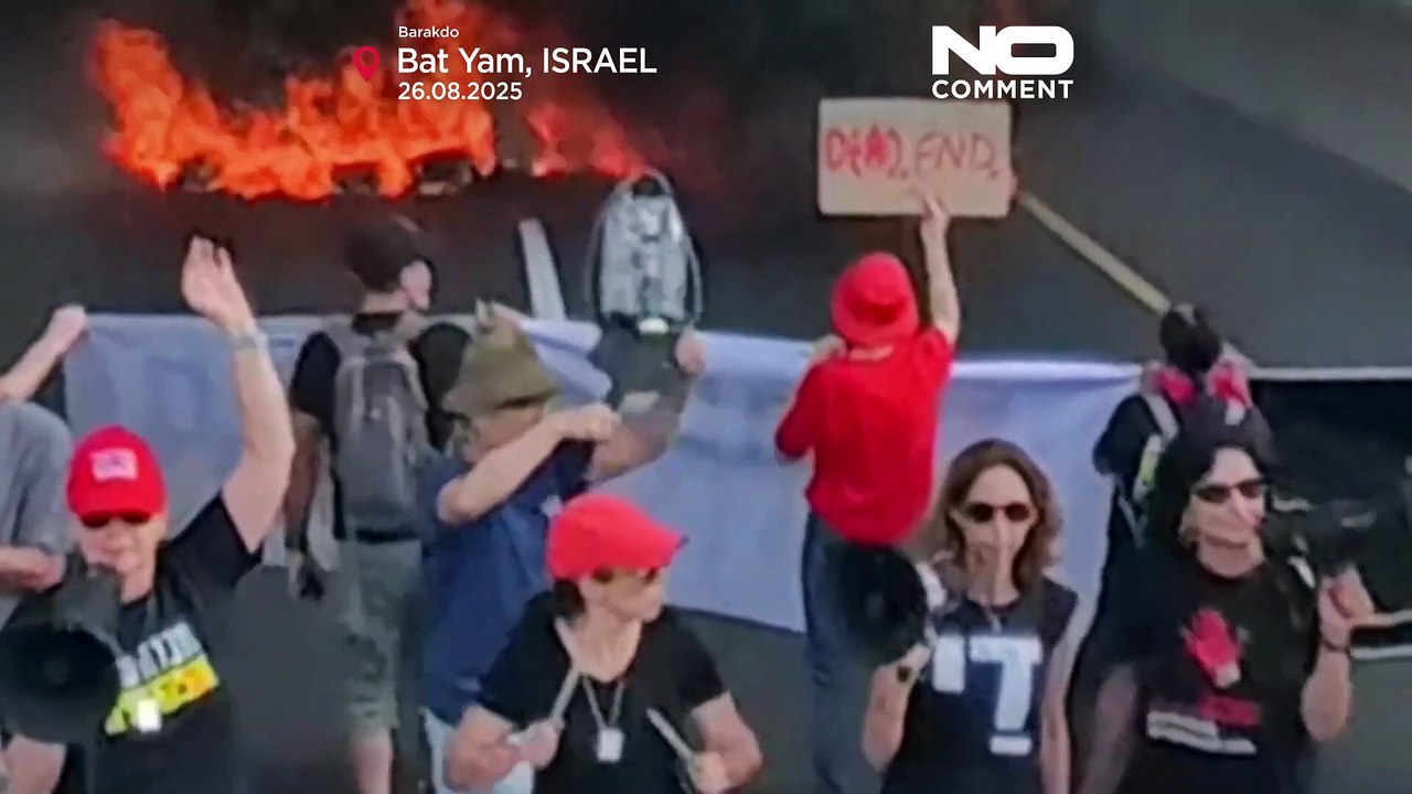 Israelische Demonstranten fordern Waffenstillstand und Geiselabkommen im Gaza-Krieg