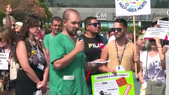 Trabajadores de La Paz se concentran para reclamar mejoras laborales durante huelga de 24H