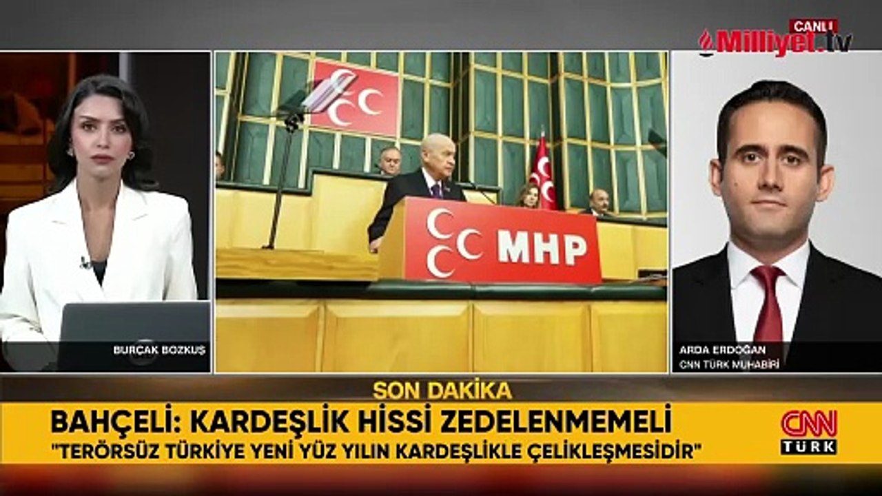 Bahçeli'den 'Terörsüz Türkiye' mesajı: Önümüzdeki altın fırsat heba edilmemeli