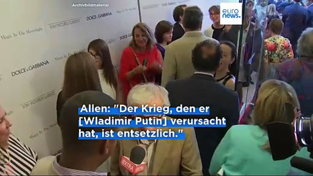 Auftritt beim russischen Filmfestival - Woody Allen reagiert auf Kritiker