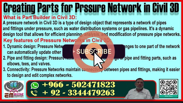 Civil 3D Pressure Network Tutorial Creating Fittings and Pipe Networks