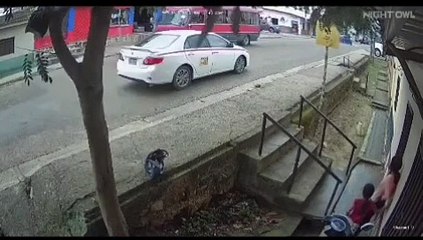 Captan a dos niñas robando dos teléfonos dentro de una vivienda