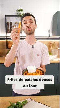 frites de patates douces au four