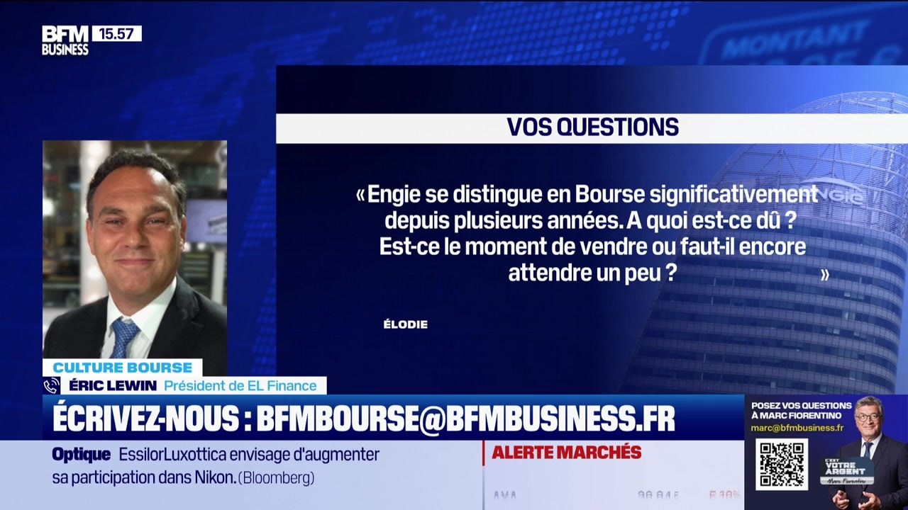 Culture Bourse : « Engie se distingue en Bourse significativement depuis plusieurs années. À quoi est-ce dû ? Est-ce le moment de vendre ou faut-il encore attendre un peu ? », par Julie Cohen-Heurton - 26/08