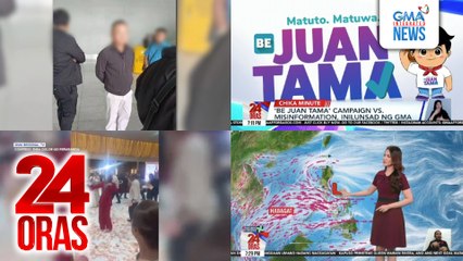 24 Oras: (Part 2) Pinunang "kuratsa" ni Gov. | Iligal at overpriced beep cards | Update sa LPA, atbp.