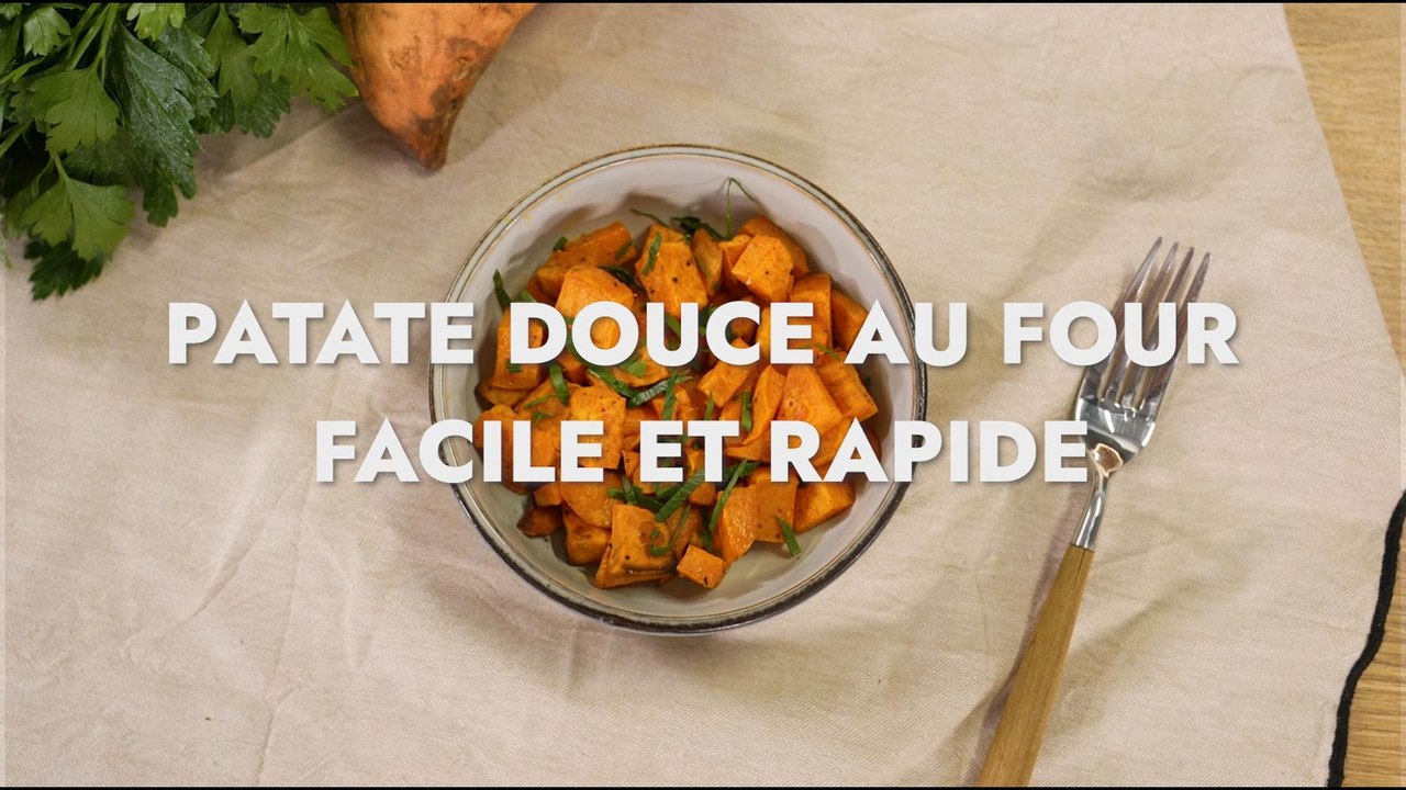 patate douce au four facile et rapide